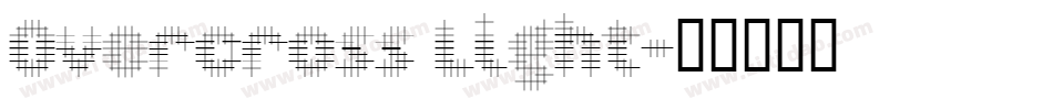 Overcross Light字体转换